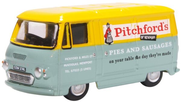 Oxford Diecast 76PB009 Commer PB Van - Pickford & Miles Ltd