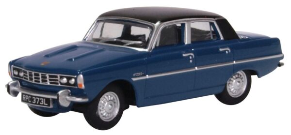 Oxford Diecast 76RP006 Rover P6 Car - Corsica Blue