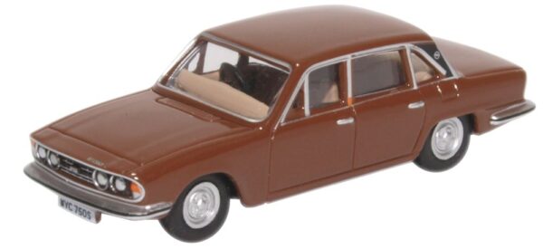 Oxford Diecast 76TP005 Triumph 2500 Car - Russet Brown