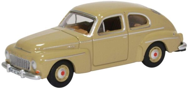 Oxford Diecast 76VL002 Volvo 544 Car - Yellow