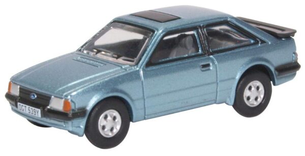 Oxford Diecast 76XR006 Ford Escort XR3i Car - Caspian Blue