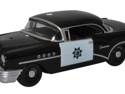 Oxford Diecast 87BC55003 Buick Century 1955 California Highway Patrol 1/87 Scale