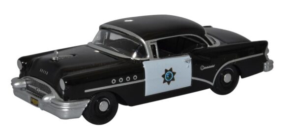 Oxford Diecast 87BC55003 Buick Century 1955 California Highway Patrol 1/87 Scale