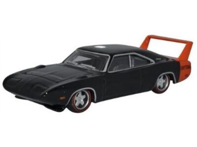 Oxford Diecast 87DD69001 Dodge Charger Daytona 1969 Black