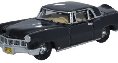 Oxford Diecast 87LC56001 1956 Continental MkII Presidential - Black 1/87 Scale