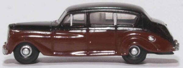 Oxford Diecast NAP004 Austin Princess Car - (Late) Black / Royal Claret