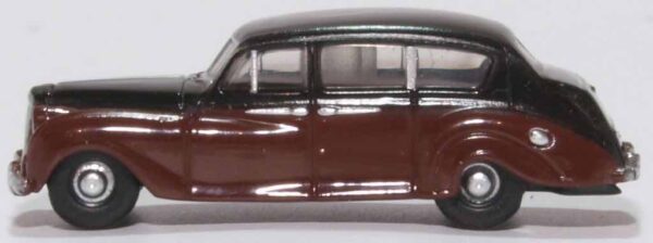 Oxford Diecast NAP004 Austin Princess Car - (Late) Black / Royal Claret N Scale