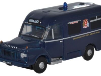 Oxford Diecast NBED001 Bedford J1 Lomas Ambulance - Hereford N Scale