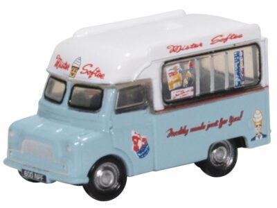 Oxford Diecast NCA021 Bedford CA Ice Cream Van - Mr Softee N Scale