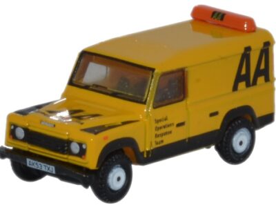 Oxford Diecast NDEF009 Land Rover Defender LWB H/Top - AA N Scale