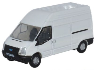 Oxford Diecast NFT006 Ford Transit LWB High Roof - White N Scale