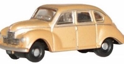 Oxford Diecast NJJ002 Jowett Javelin - Golden Sand Metallic N Scale
