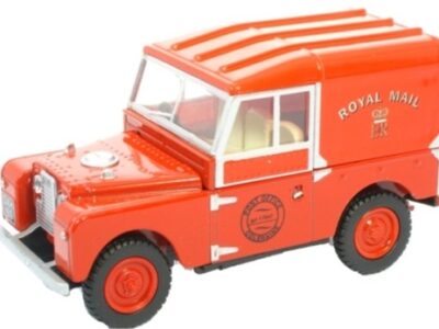 Oxford Diecast NLAN188004 Land Rover Series 1 88 inch Royal Mail - Red N Scale