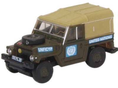 Oxford Diecast NLRL001 Land Rover Lightweight - United Nations N Scale