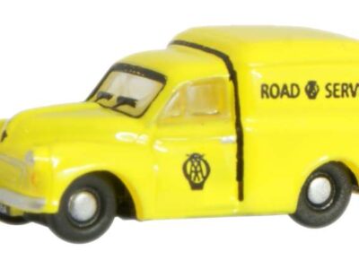 Oxford Diecast NMM016 Morris Minor Van - AA Road Service N Scale
