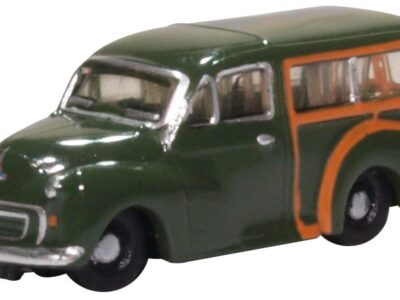 Oxford Diecast NMMT008 Morris Traveller - Almond Green (Dot Cotton) N Scale