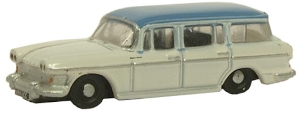 Oxford Diecast NSS005 Humber Super Snipe - Foam White/Windsor Blue