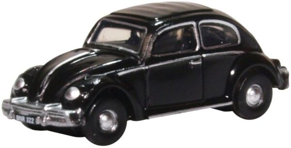 Oxford Diecast NVWB005 VW Beetle - Black N Scale