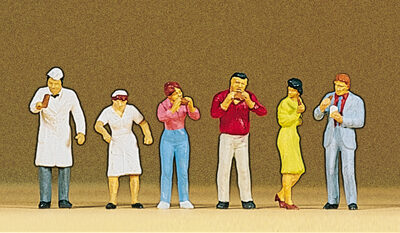 Preiser 10109 People At The Sales HO Gauge Figures