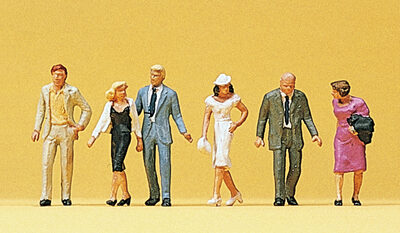 Preiser 10116 Pedestrians HO Gauge Figures