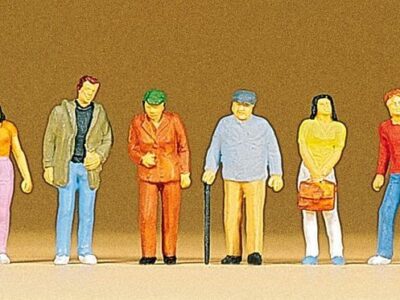 Preiser 10117 People Passing By HO Gauge Figures