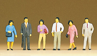 Preiser 10119 Japanese People HO Gauge Figures