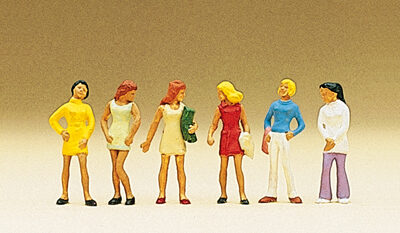 Preiser 10122 Teenage Girls HO Gauge Figures