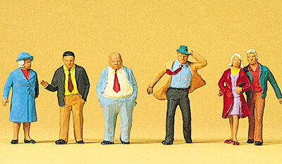 Preiser 10124 Pedestrians HO Gauge Figures