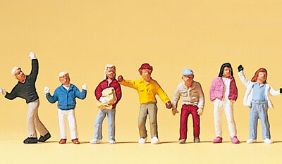 Preiser 10183 School Children HO Gauge Figures