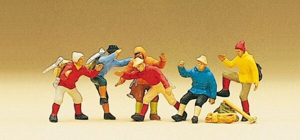 Preiser 10190 Mountain Climbers HO Gauge Figures