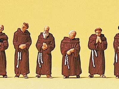 Preiser 10198 Franciscan Friars HO Gauge Figures