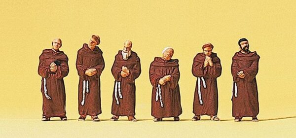 Preiser 10198 Franciscan Friars HO Gauge Figures