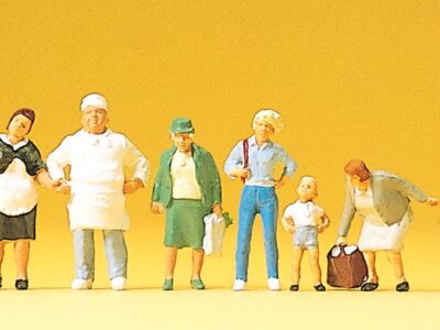 Preiser 10275 Baker Krause & Customers HO Gauge Figures