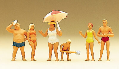 Preiser 10283 Family at the Beach HO Gauge Figures