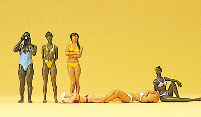 Preiser 10309 Bathers HO Gauge Figures