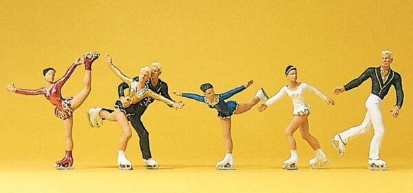 Preiser 10314 Figure Skating HO Gauge Figures