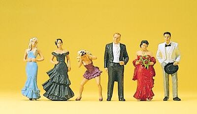 Preiser 10331 Wedding Guests HO Gauge Figures