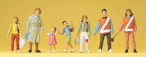Preiser 10344 School Crossing Patrol HO Gauge Figures