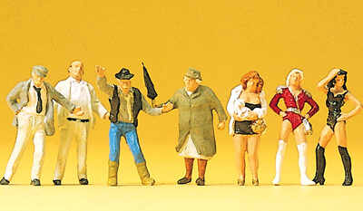 Preiser 10346 Threatening People HO Gauge Figures
