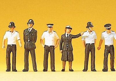 Preiser 10371 Great Britain Police Officers HO Gauge Figures