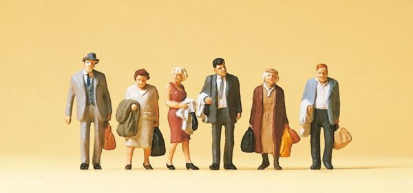 Preiser 10403 Passengers Walking HO Gauge Figures