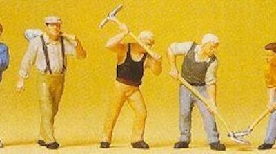 Preiser 10461 Workers HO Gauge Figures