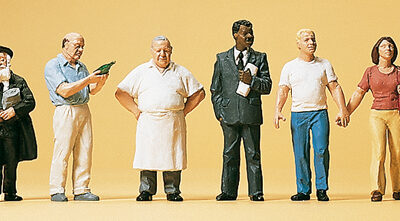 Preiser 10471 American Street Characters #2 HO Gauge Figures