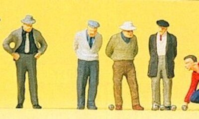 Preiser 10508 Boule Players HO Gauge Figures