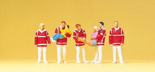 Preiser 10518 Paramedics HO Gauge Figures