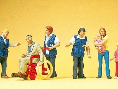 Preiser 10534 Travellers Aid HO Gauge Figures