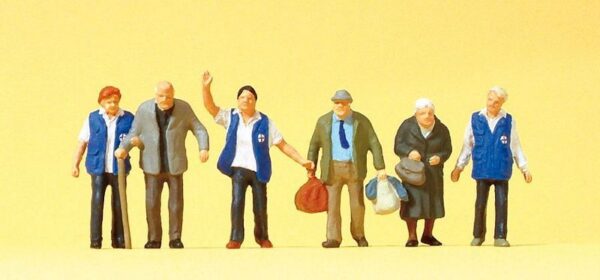 Preiser 10544 Travellers Aid No2 HO Gauge Figures