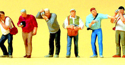 Preiser 10545 Trainspotters HO Gauge Figures
