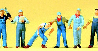 Preiser 10547 US Railway Personnel HO Gauge Figures