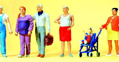 Preiser 10550 Pregnant Women HO Gauge Figures